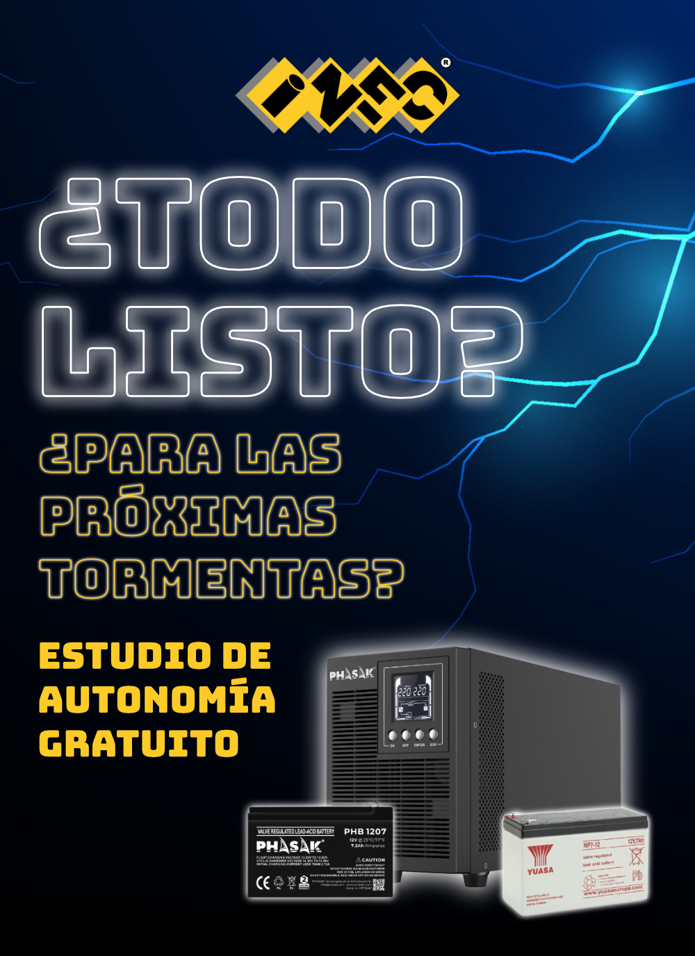 Todo listo para el próximo apagón