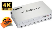 Conmutador Matrix HDMI 4x4 - 4Kx2K