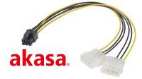 Cable adaptador alimentación 2x4 pin.–1xPci Expres