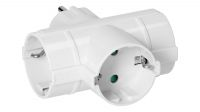 Adaptador divisor Schuko 1xM – 3xH