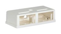 Caja para 2 módulos de sistema 50 mm