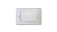 Placa frontal ciega