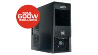 Caja ATX My–Phone con fuente 500W negra