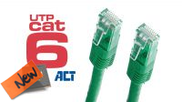 Cable de red UTP Cat.6 RJ45 Verde