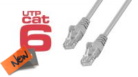 Cables de red UTP Cat. 6 gris