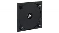 Soporte negro para 1 CD/DVD Slim 5mm (10)
