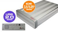Caja externa KEPLER dispositivos IDE 5,25" USB 2.0 con ventilador