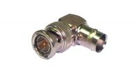 Adaptador RG 59 BNC H/M angulado