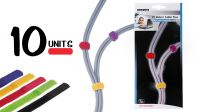 Abrazadera para cables en colores