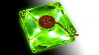 Ventilador KEPLER 80x80 de colores con 4 leds UV