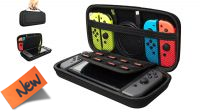 Bolsa de protecção e transporte para Nintendo Switch preto