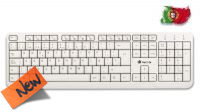 Teclado USB multimedia NGS Spike Layout portugues