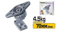 Soporte para altavoces de pared gris