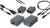Adaptador PHASAK WireLink de Ethernet a red eléctrica o telefónica