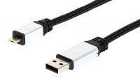 Cable USB 2.0 Tipo A-micro A macho-macho 1.80