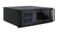 Caja metálica servidor ATX rack 19" 4U negra