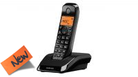 Teléfono inalámbrico Motorola S1201 negro