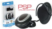 Auriculares inalámbricos + radio FM para PSP negro y gris