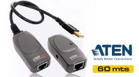 Amplificador de señal USB por UTP Cat. 5E/6 hasta 60m